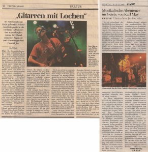 Calexico - Vienna (Arena Open Air - Jazzfest)(28.07.2005) Reviews Der Standard & Kurier © Alex Melomane