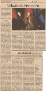 Nick Cave - Vienna (Konzerthaus)(13.11.2006) Standard Review © Alex Melomane