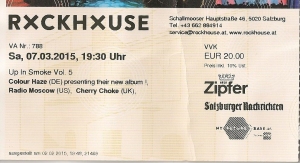 Colour Haze - Salzburg (Rockhouse) 07.03.2015