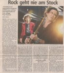 The Rolling Stones – Vienna (Ernst-Happel-Stadium)(14.07.2006) Review Salzburger Nachrichten © Alex Melomane